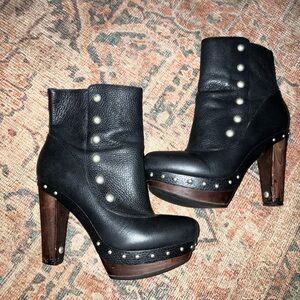 Women’s UGGs Leather Studded Ankle Boots